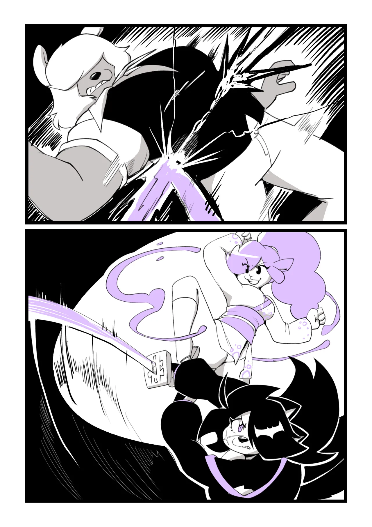 Hachimitsu: Blade for Hire: Chapter 11 - Dark Side Rhythm page 8 full