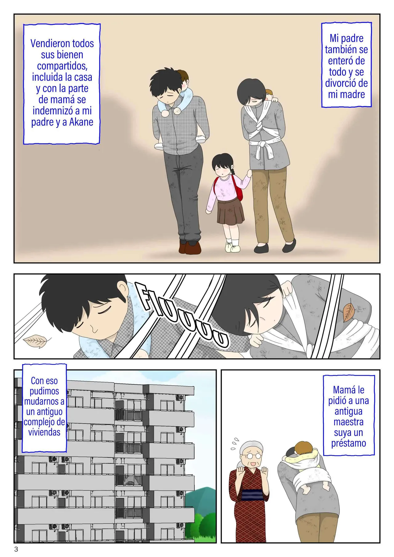 Onaneta Kaa-san Bessekaisen 8｜Mamá es Mi Material de Masturbación 8 page 4 full