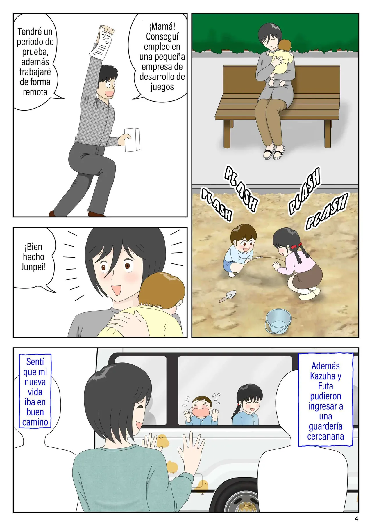 Onaneta Kaa-san Bessekaisen 8｜Mamá es Mi Material de Masturbación 8 page 5 full