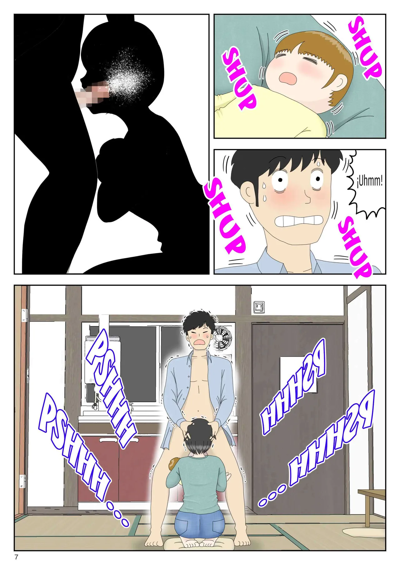 Onaneta Kaa-san Bessekaisen 8｜Mamá es Mi Material de Masturbación 8 page 8 full