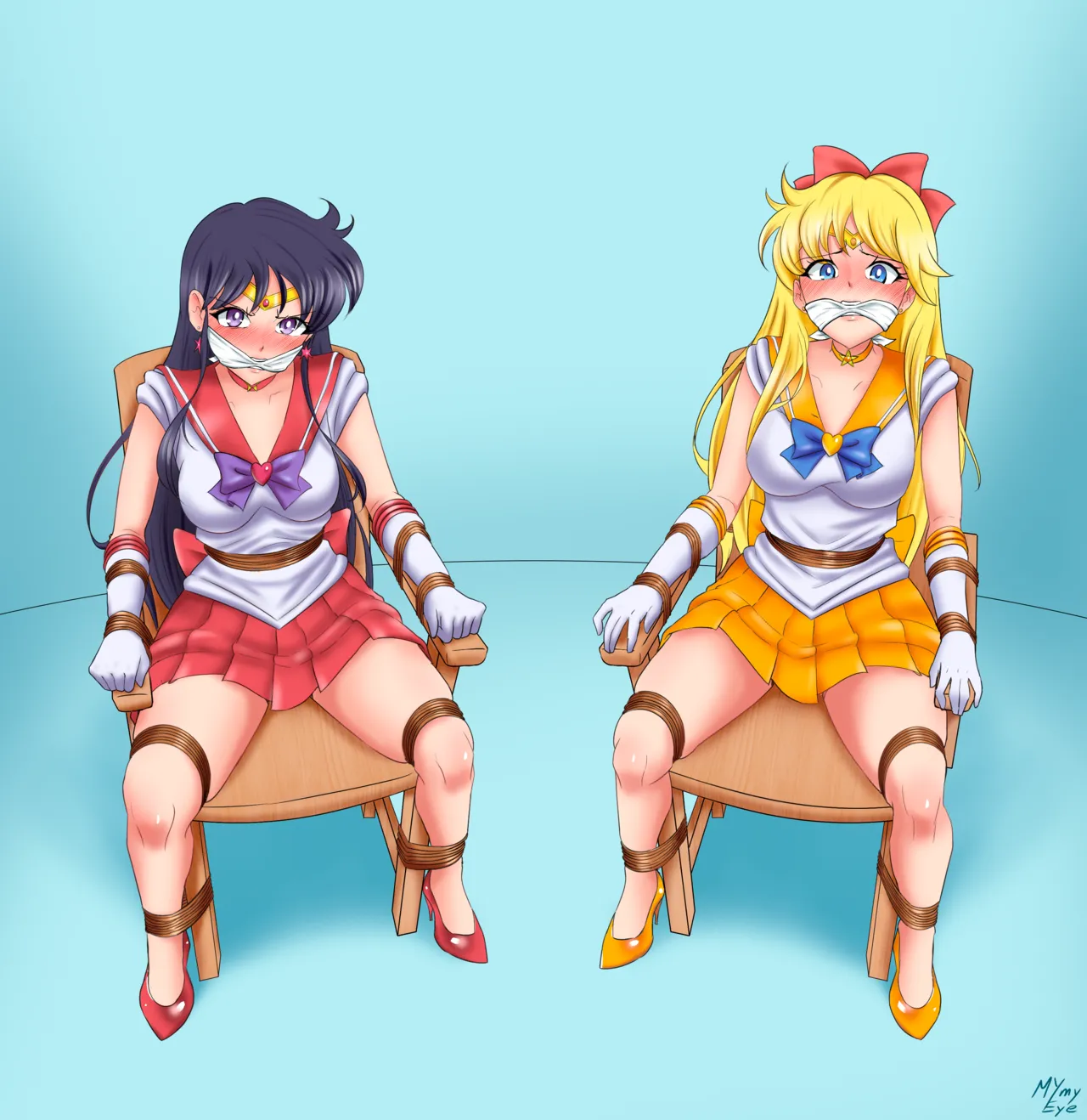 Sailor Venus | Minako Aino X Sailor Mars | Rei Hino page 2 full