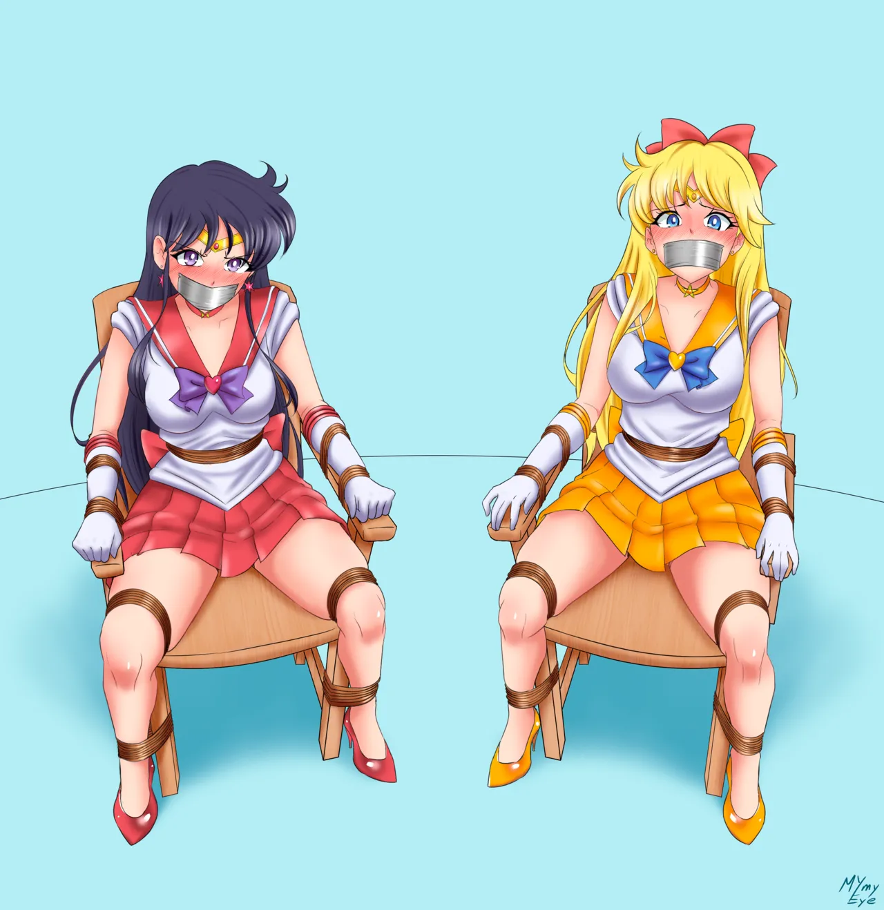Sailor Venus | Minako Aino X Sailor Mars | Rei Hino page 4 full