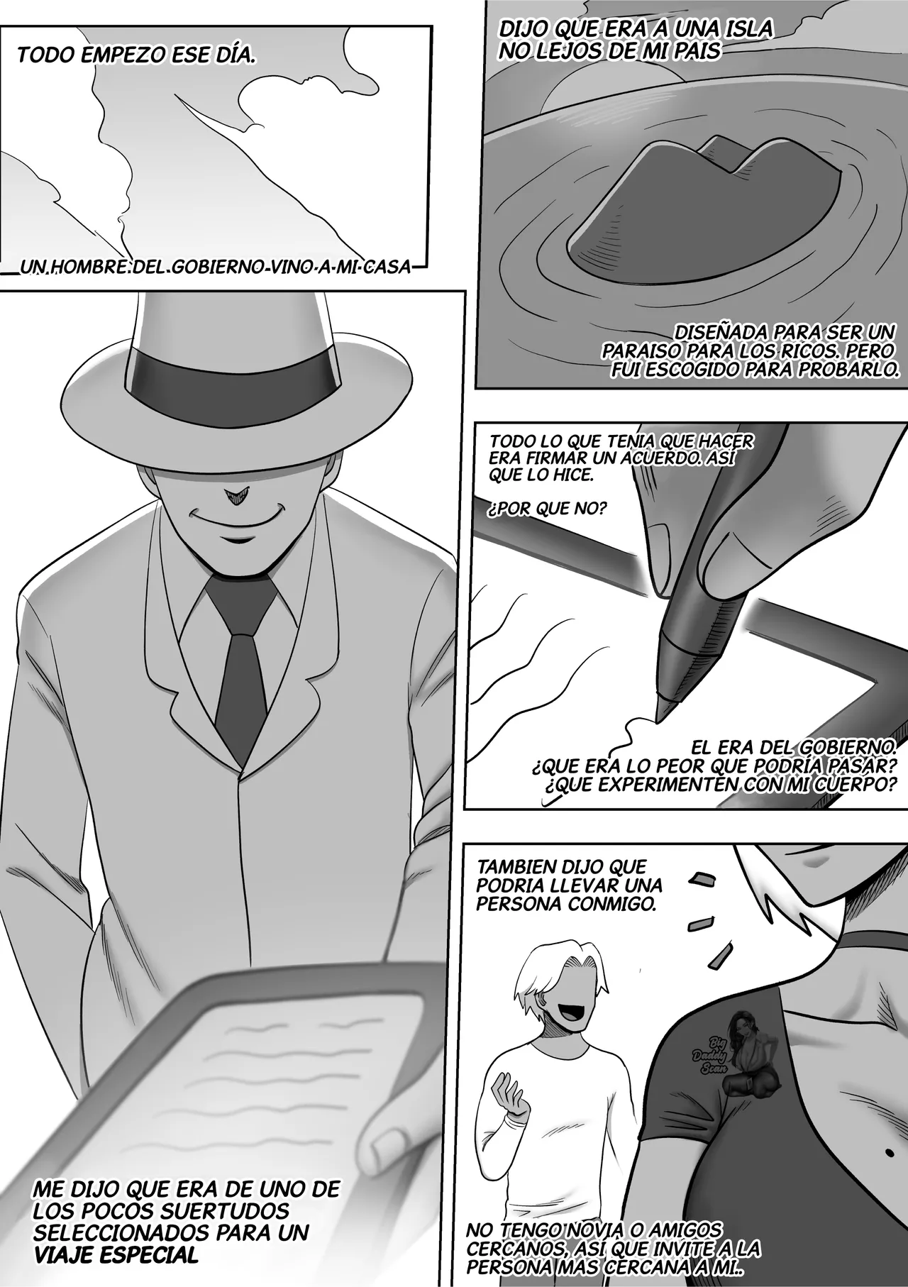 Madre E Hijo En Una Isla Desierta #1 page 2 full