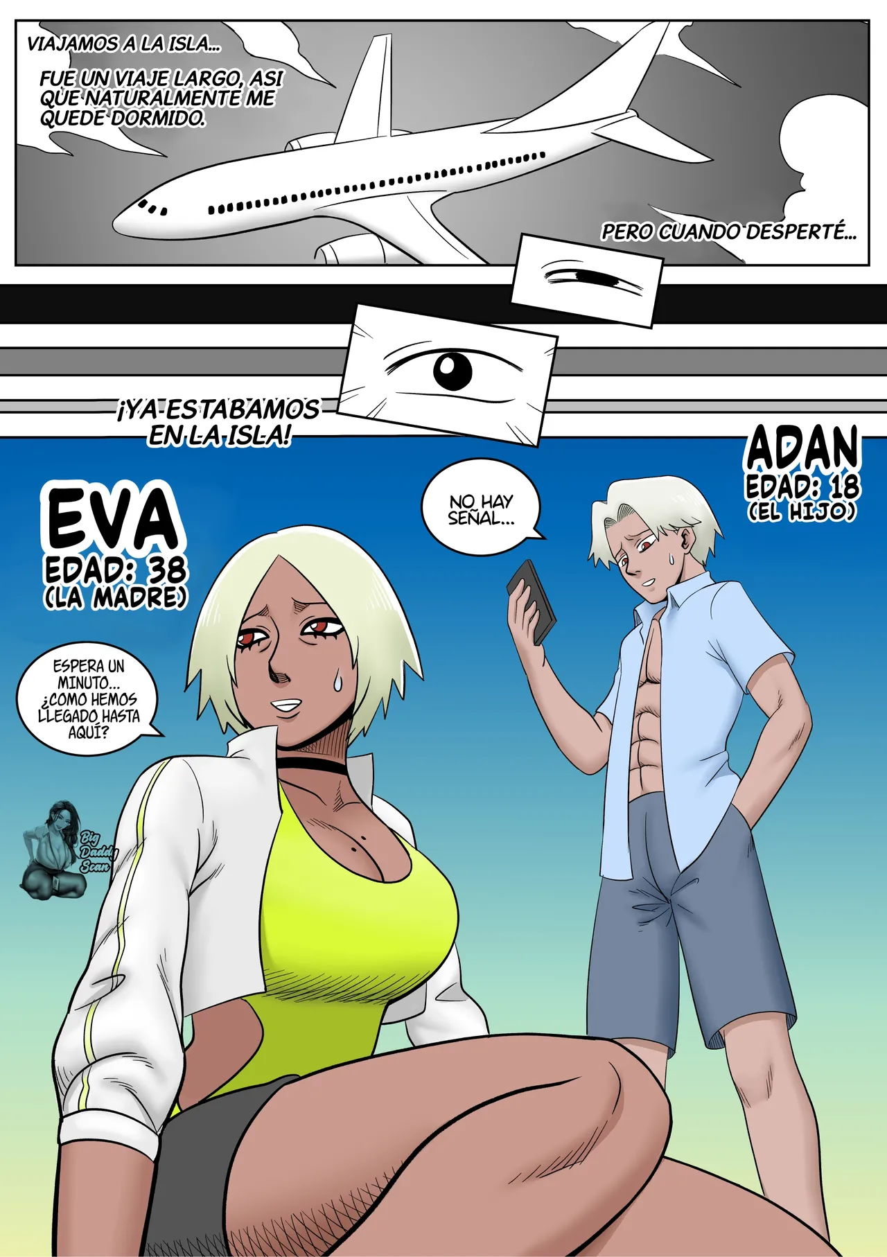 Madre E Hijo En Una Isla Desierta #1 page 3 full