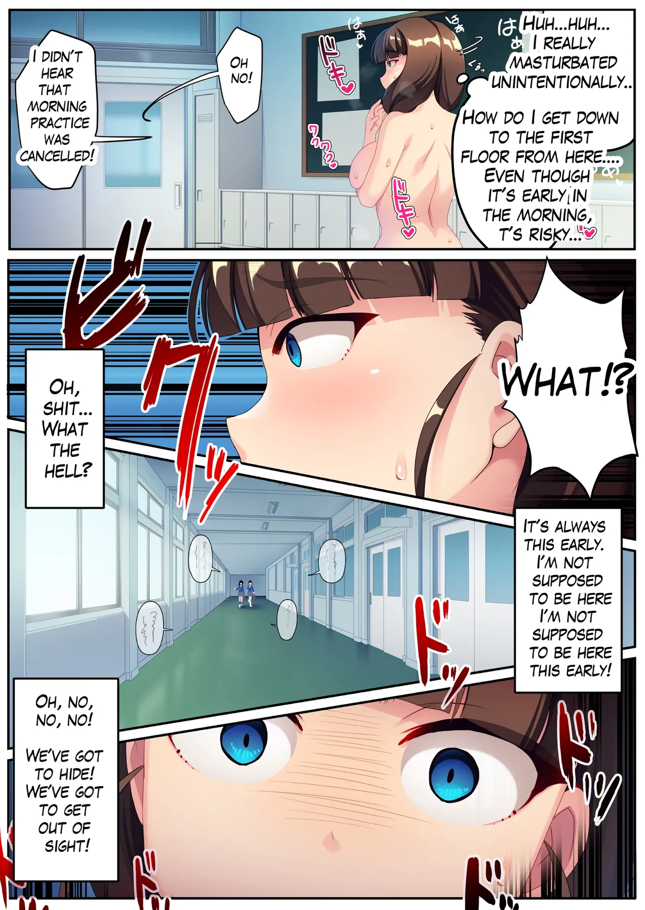 A manga about masturbation in the classroom with full nudity page 8 full