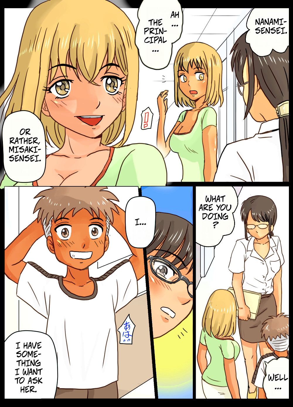 Gakunenshunin nagara Seito &amp;amp; Douryou to Ecchi Shite Shimatta Watashi | Even though I'm the Principal, I Had Sex With A Student And A Coworker page 4 full