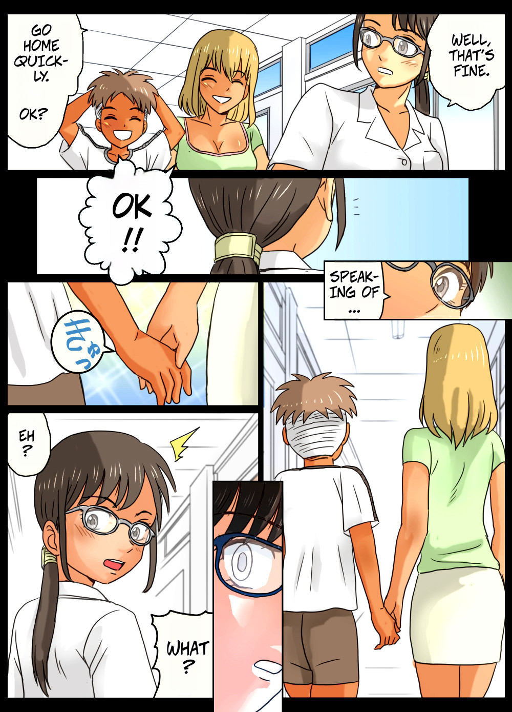 Gakunenshunin nagara Seito &amp;amp; Douryou to Ecchi Shite Shimatta Watashi | Even though I'm the Principal, I Had Sex With A Student And A Coworker page 6 full