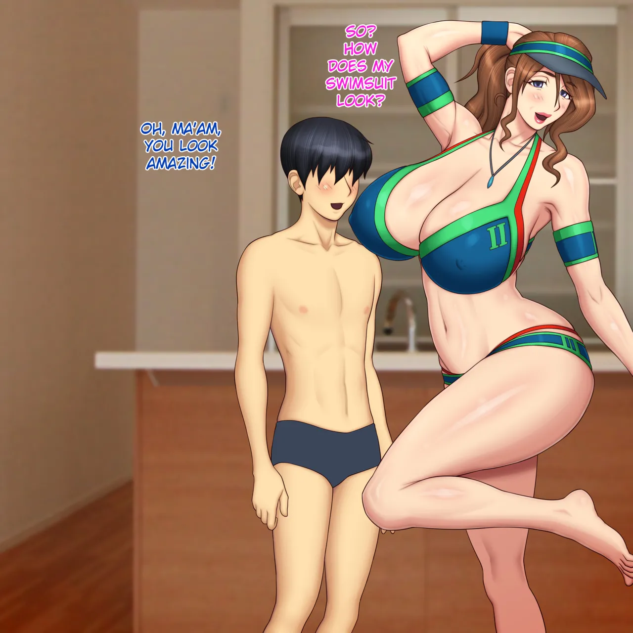 Zoku Jukujo Beach Volleyball page 5 full