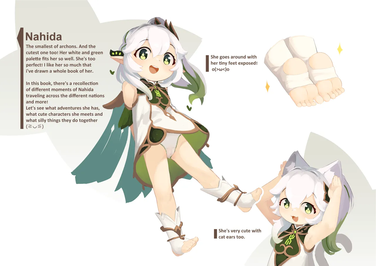 Teyvat Travel Diary: Nahida! page 4 full