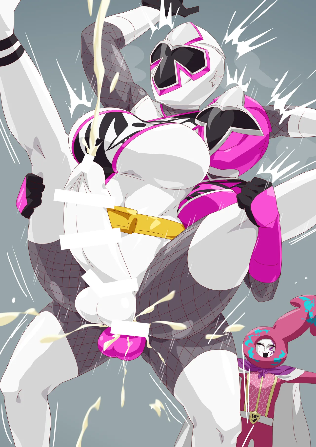 Futanari Jamen ni futanari ni sa rete sex shite shimau Fuuka to Kasumi page 5 full