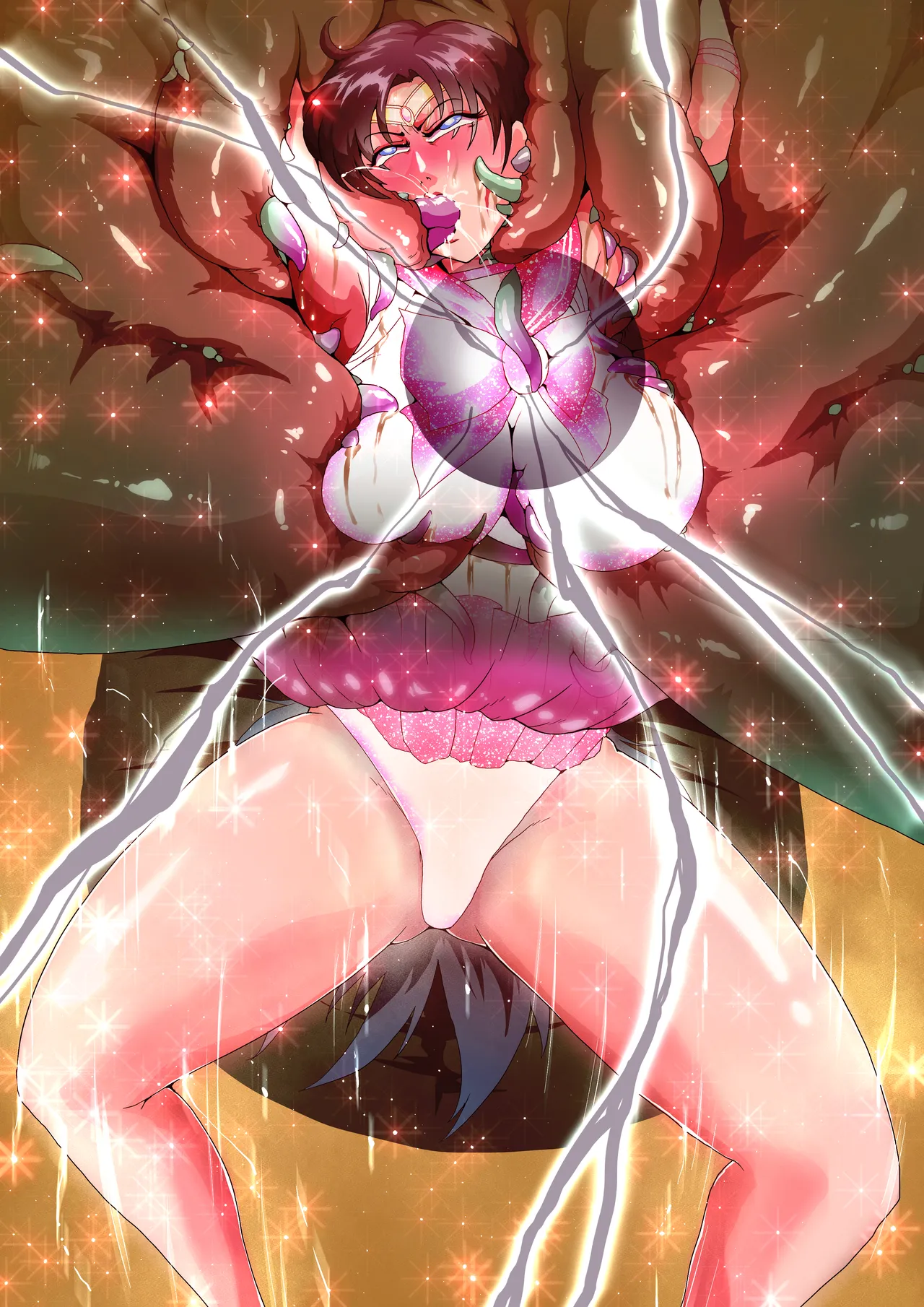 セーラー戦士の最高に恥ずかしい丸呑み地獄 page 10 full