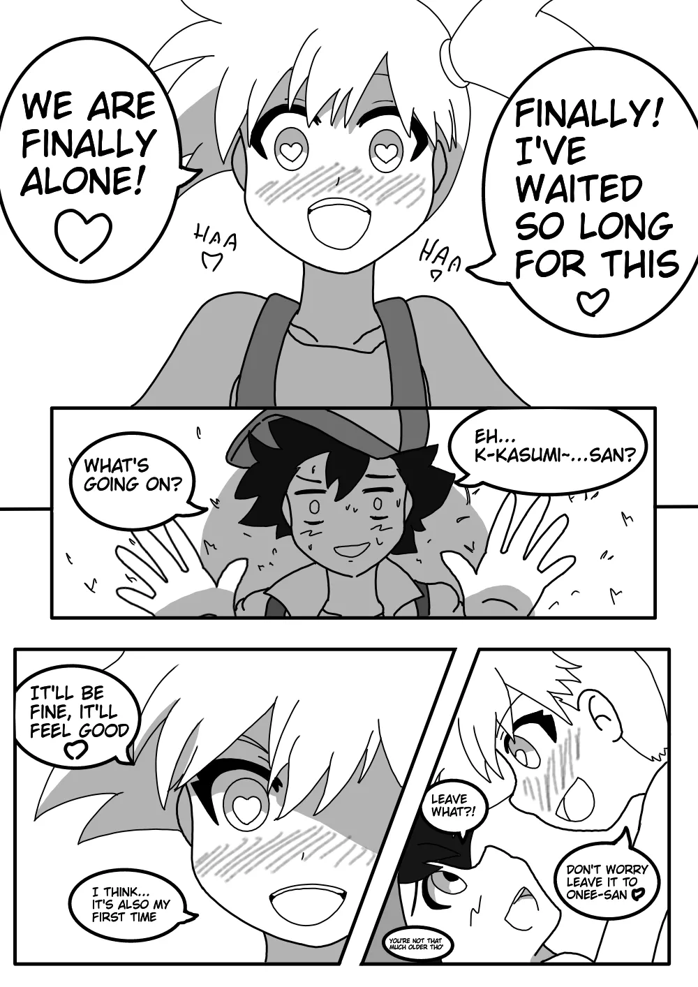 Satoshi and Koharu's Daily talk page 7 full