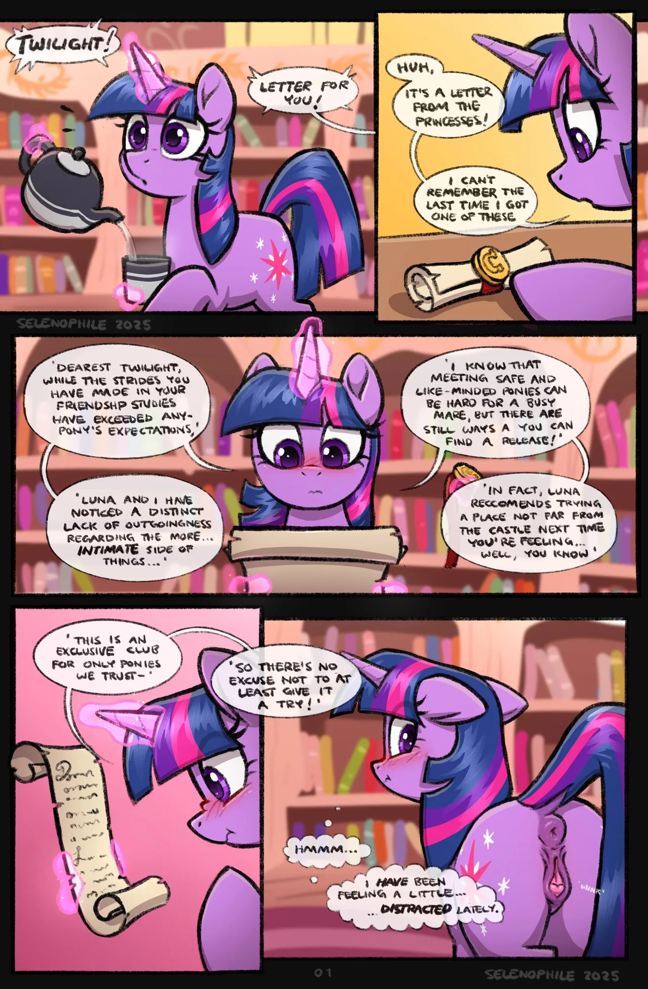 TwiShine Comic page 1 full