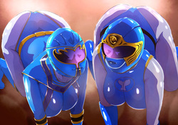 ブルーヒロイン洗脳プレイ！