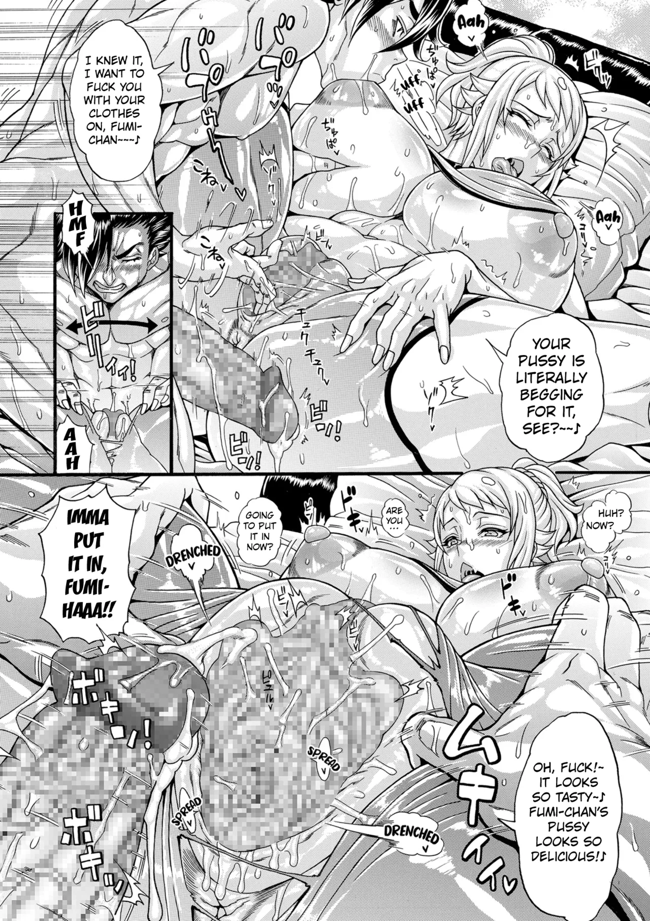 Daniku Triangle Fight! Chapter 3 page 10 full