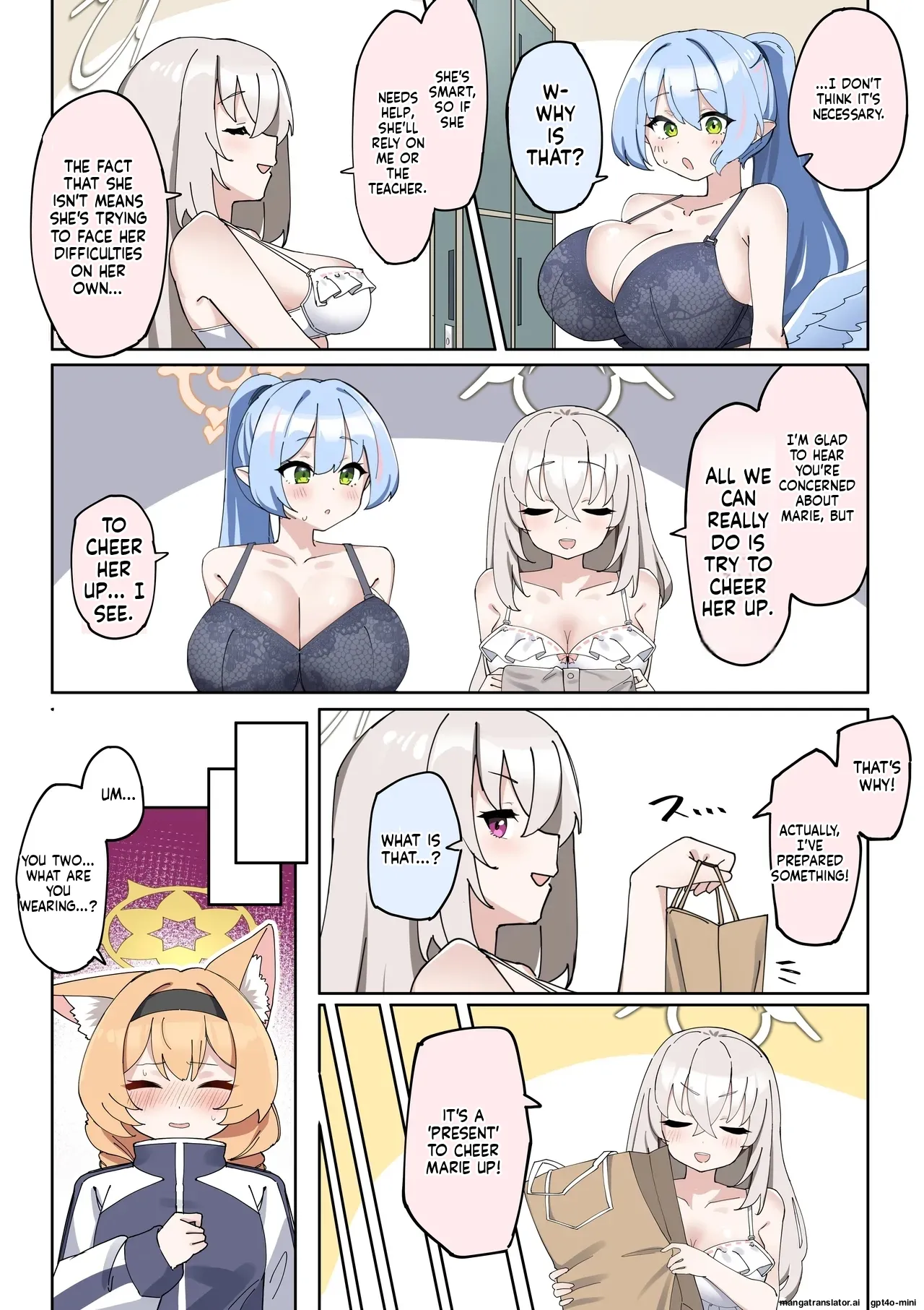 Futanari Mari-chan ga Osaru-san ni Naranai You ni Ganbaru Manga page 10 full