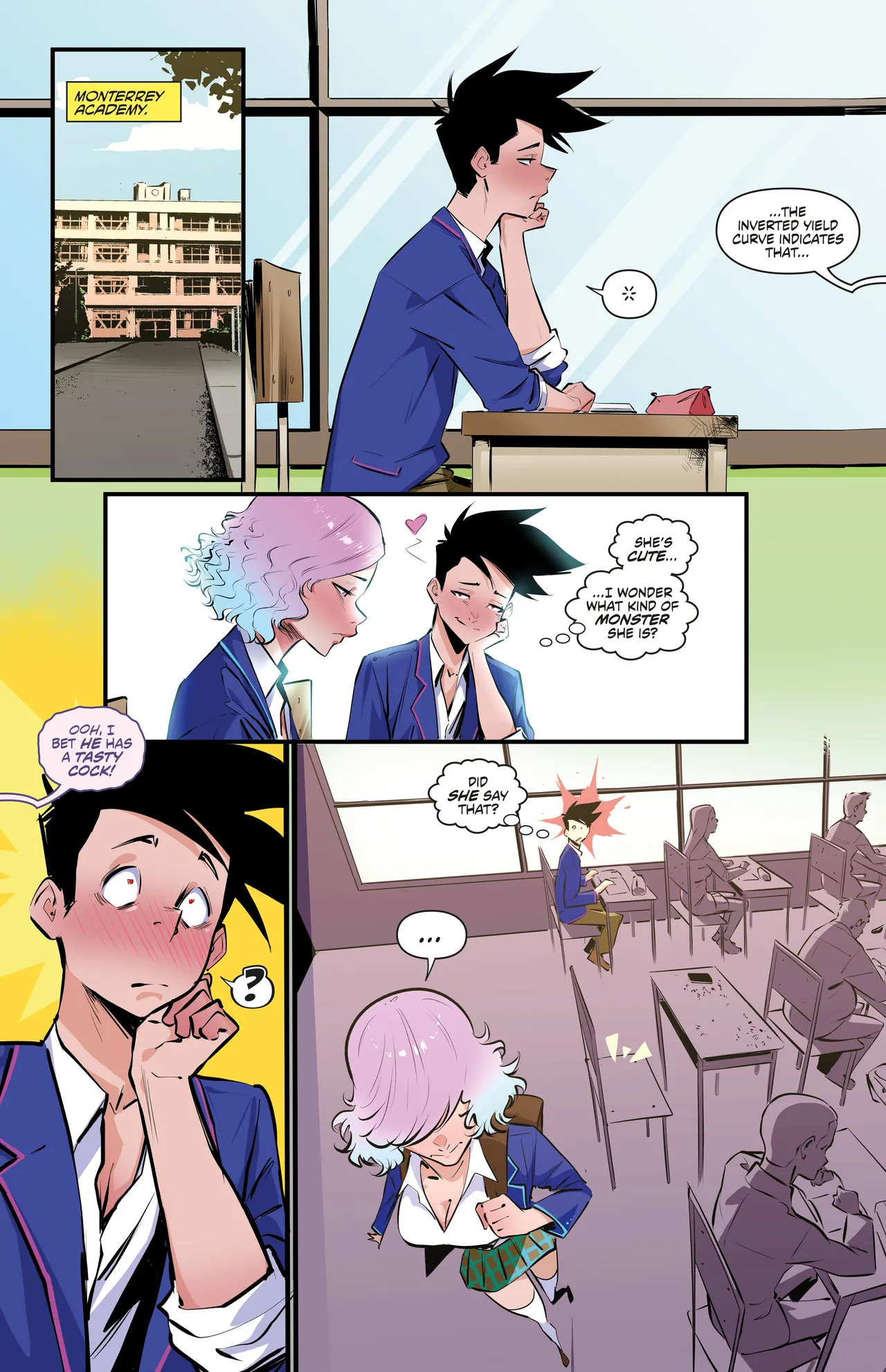 Monster Girl Academy #33 page 2 full