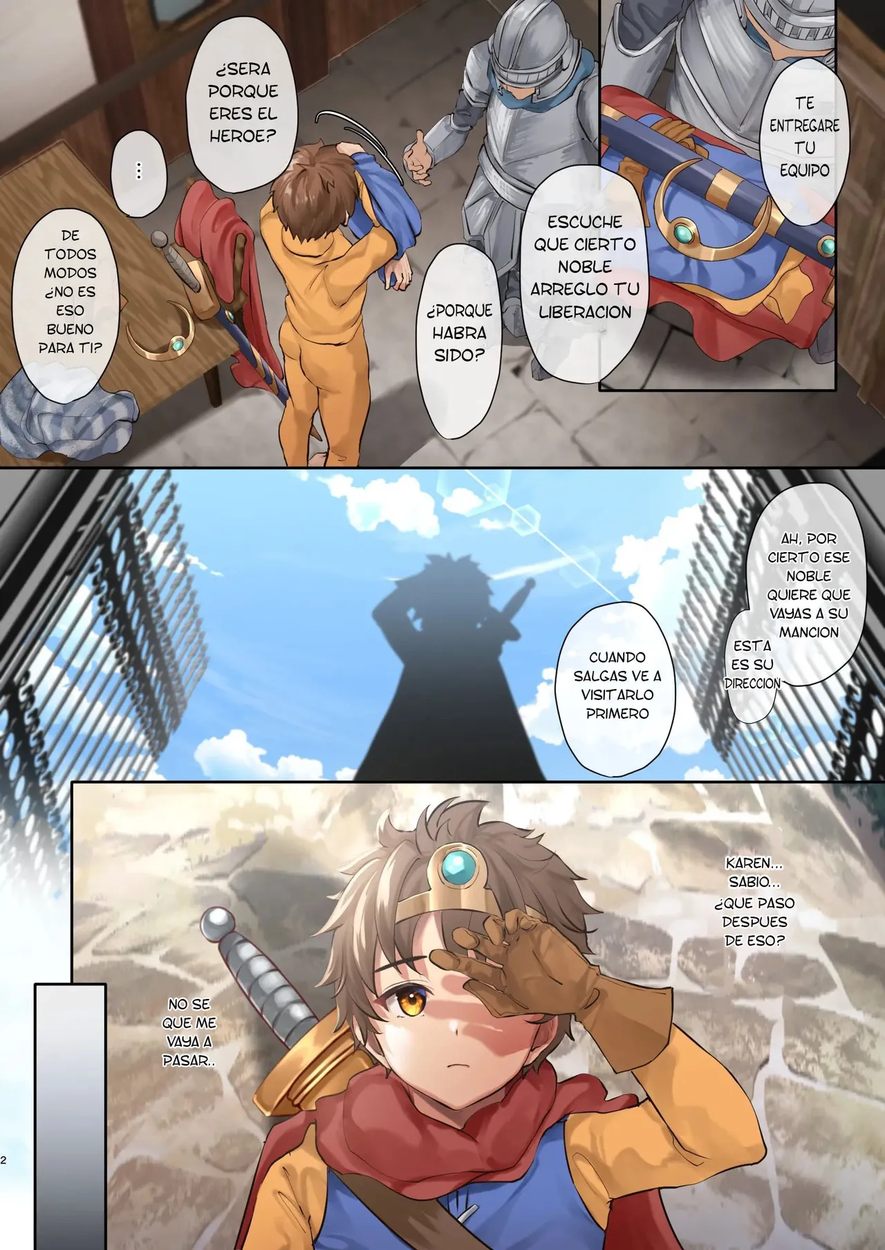 Kuzu Kenja after II Osananajimi no Souryo o Sukuu Tame, Yuusha wa Shoujo ni Naru page 4 full