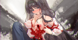 中弹后瘫倒濒死的和栗熏子（18g）