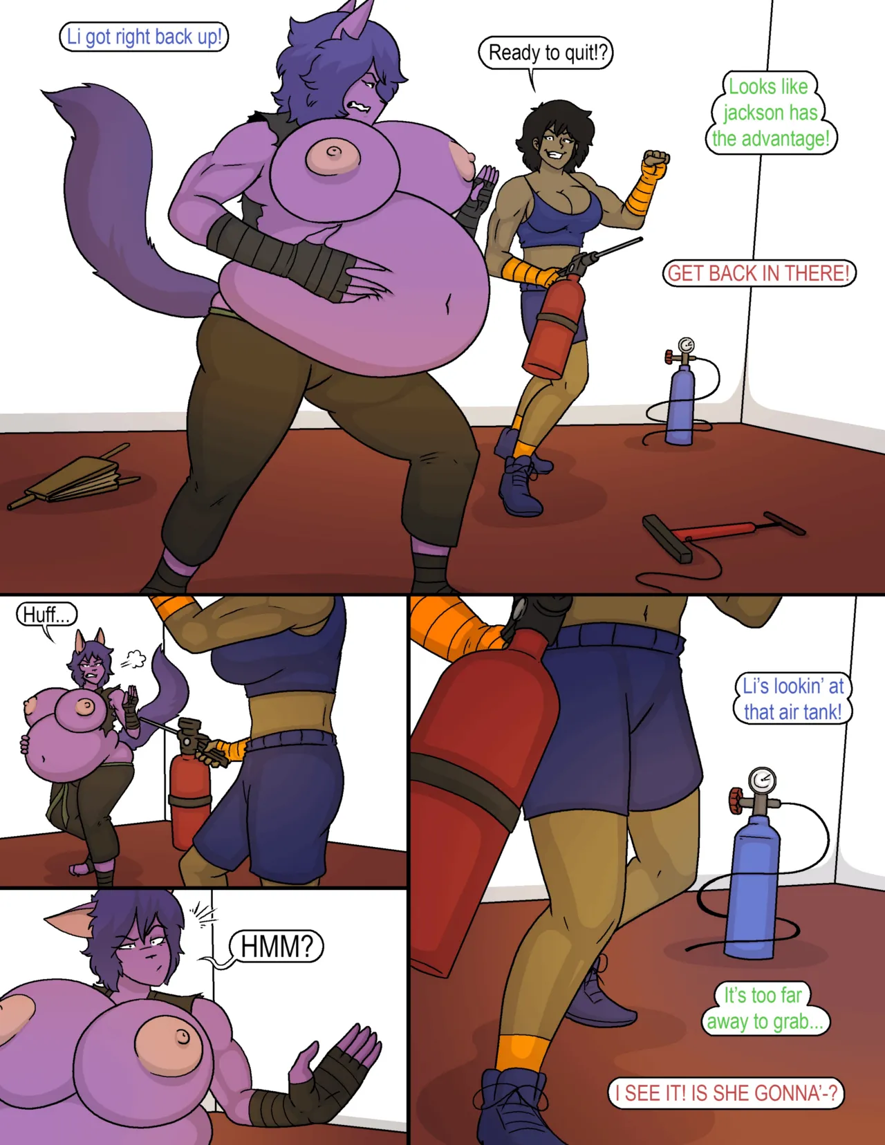 Burst Fighter page 10 full