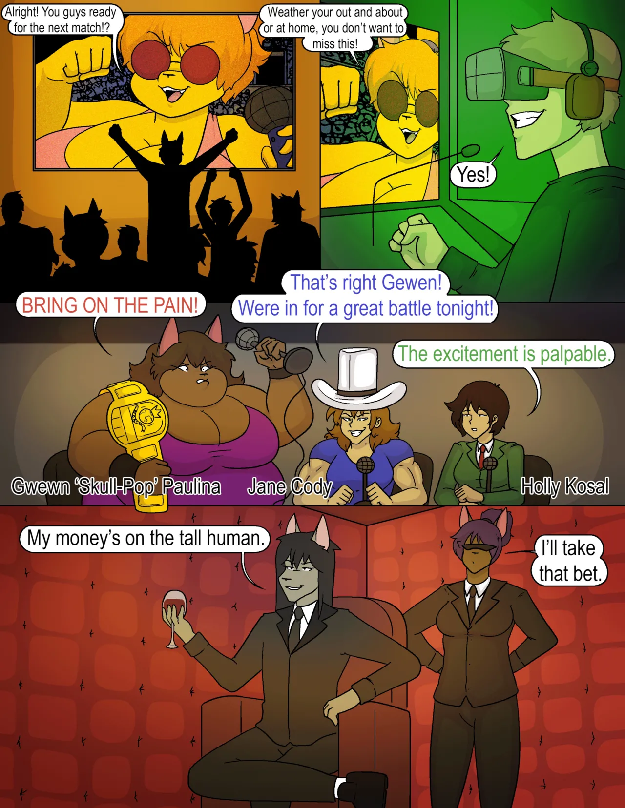 Burst Fighter page 5 full