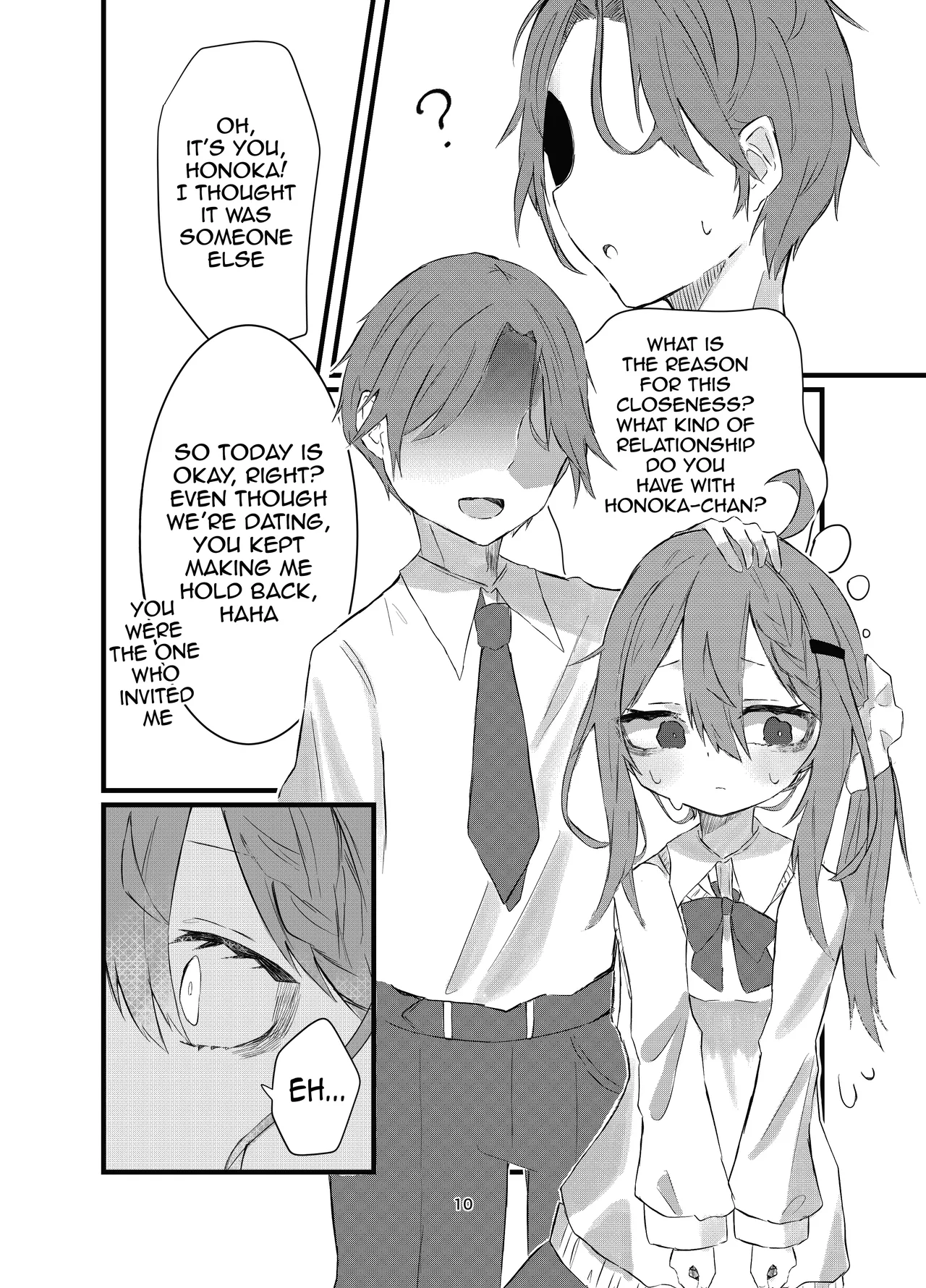 Gakkou de Suki na Hito ni Natte Tsunda Hanashi | A story about turning into my crush at school and being stuck in her body page 10 full