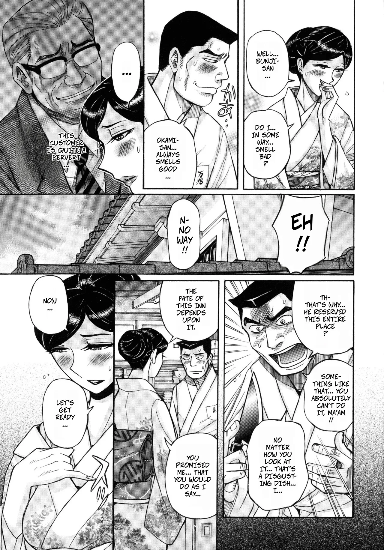 Hentai vs Wakaokami | The Pervert VS The Young Lady Of The Inn page 7 full