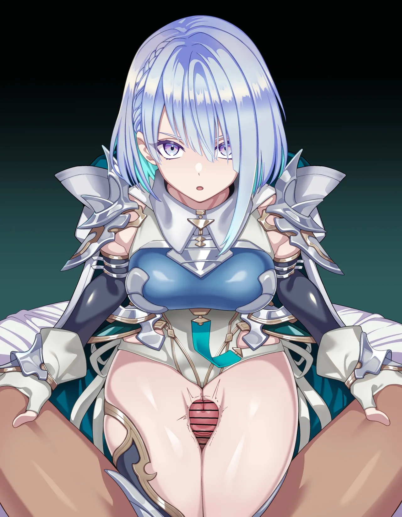 ドライツェーン 搾精 太ももコキ 台詞付きCG集 page 9 full