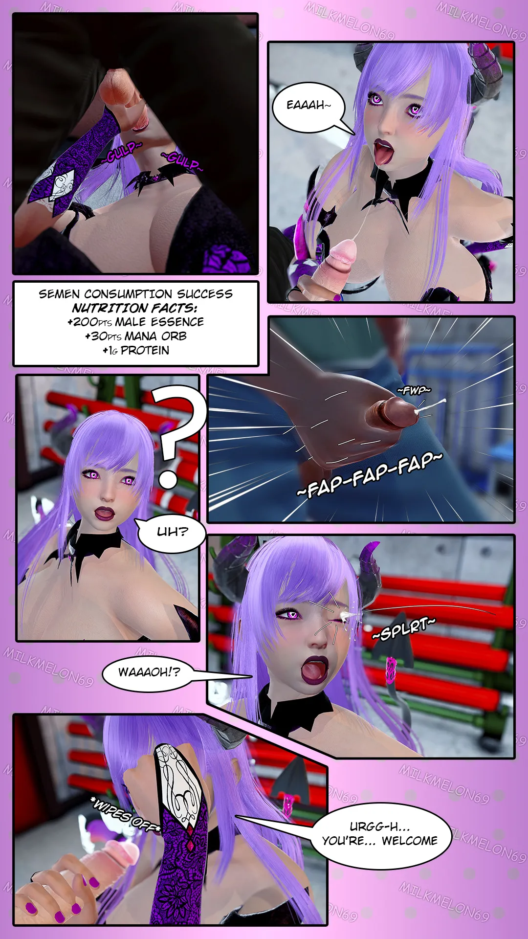 Novice Succubus’ Silly PractiCUM Failure page 8 full