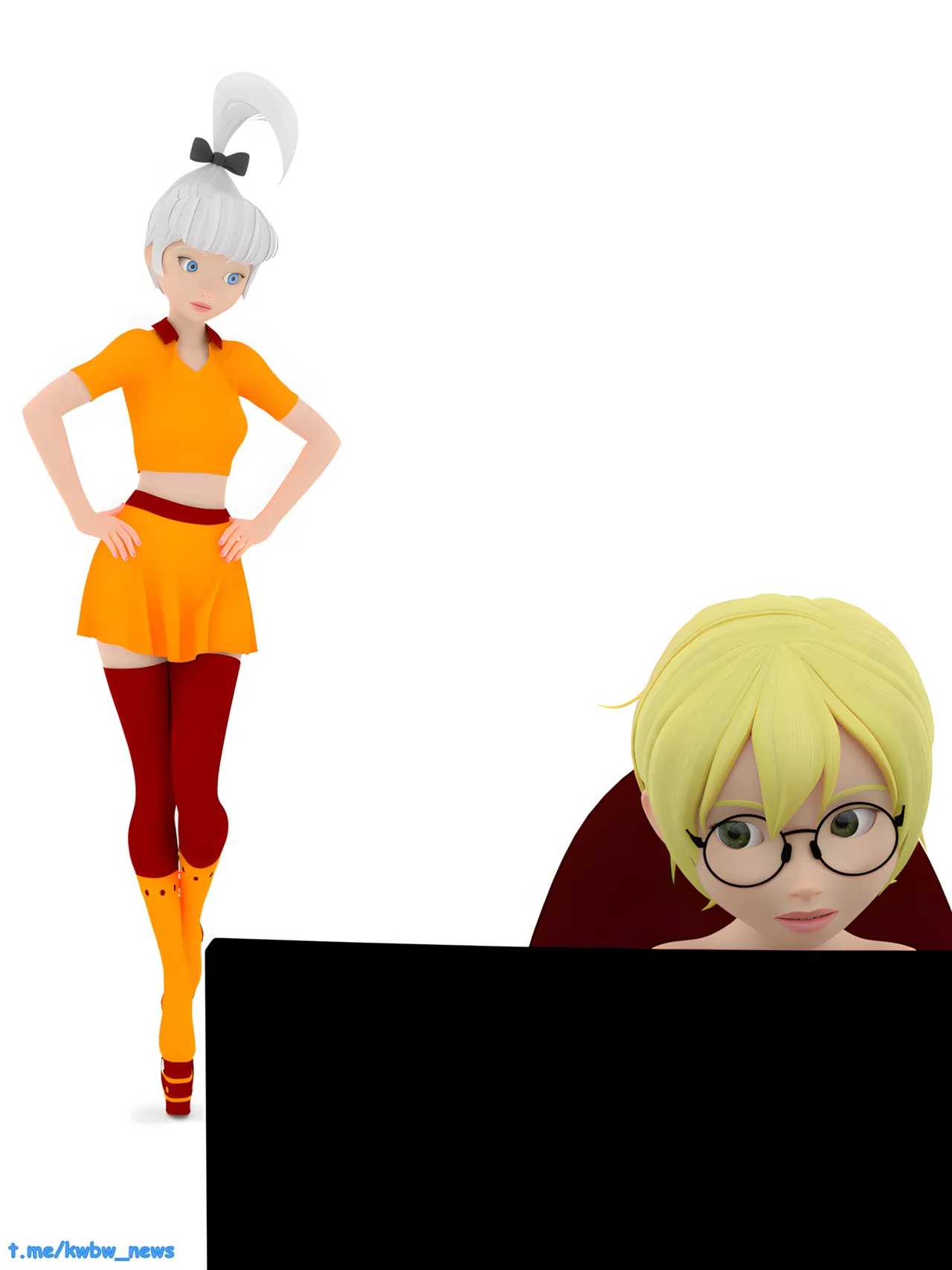 Blonde attacks Part 001 art page 2 full