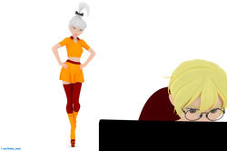 Blonde attacks Part 001 art