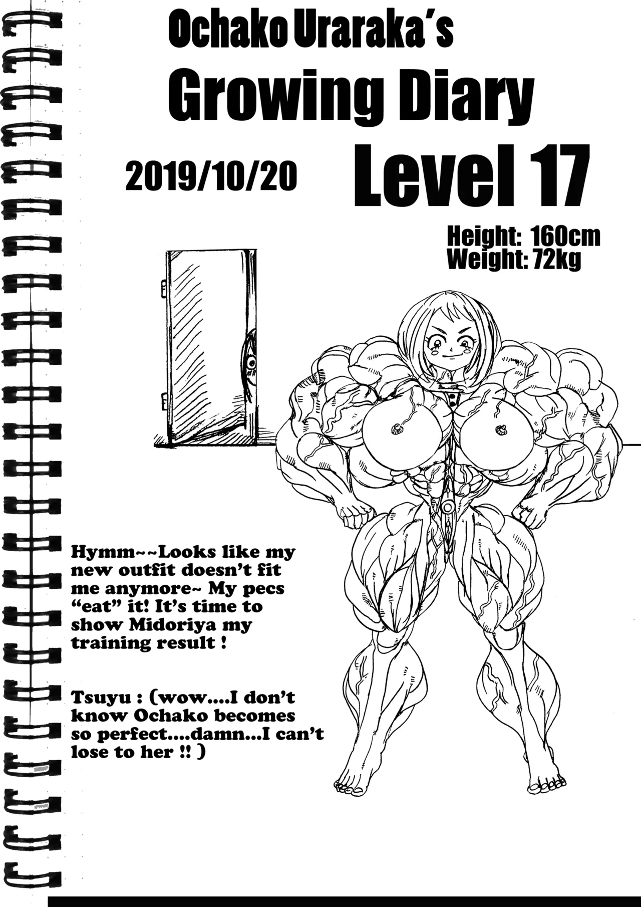 Ochako Uraraka's growing diaries page 9 full