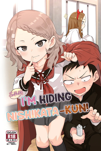 Shh~ I’m Hiding Nishikata-Kun! cover