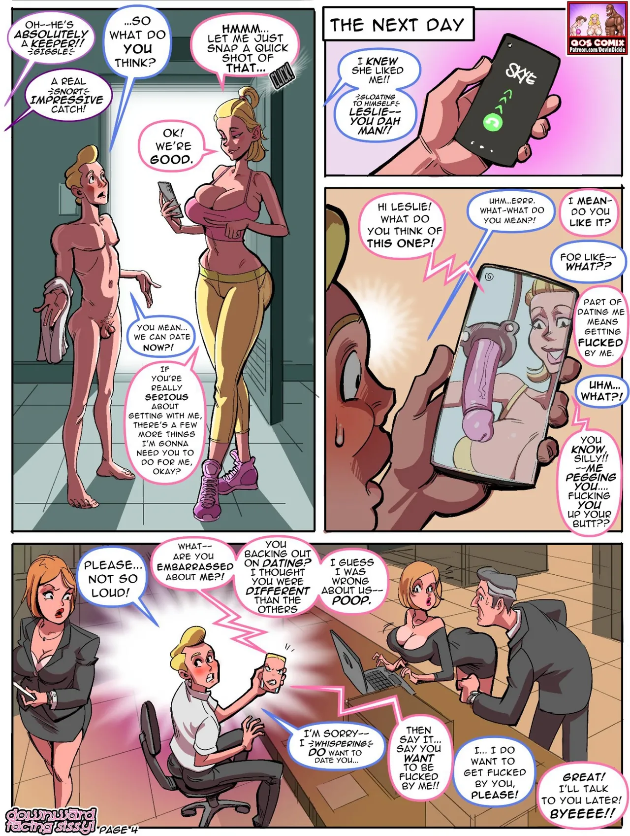 Devin Dickie - Downward Facing Sissy page 5 full