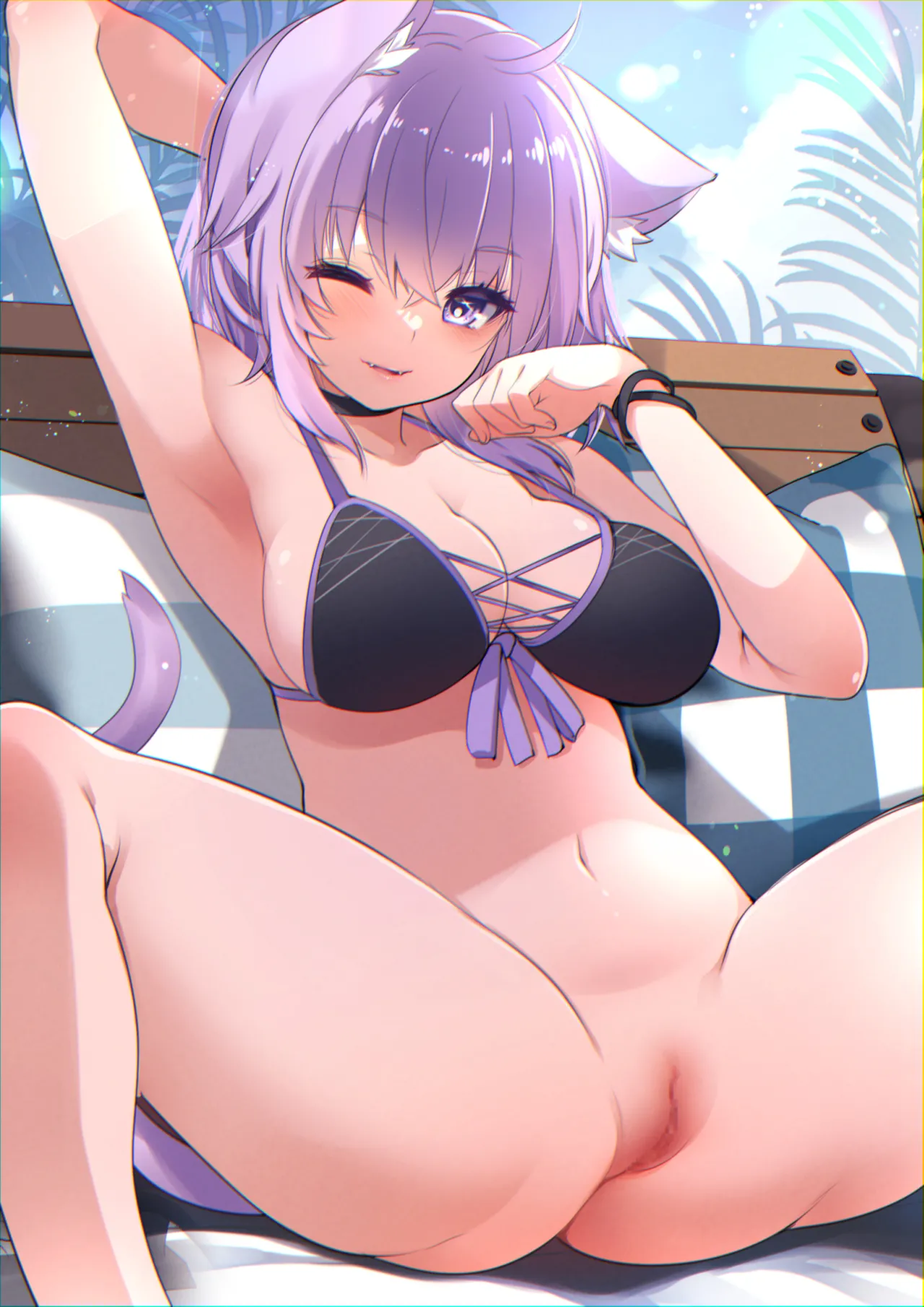 猫〇おかゆ【水着でお仕置えっち】 page 8 full