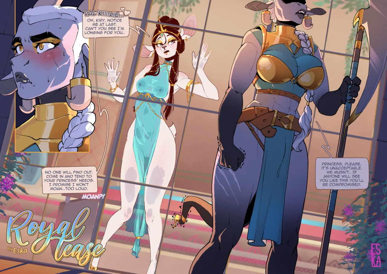 Royal Tease page 1 full