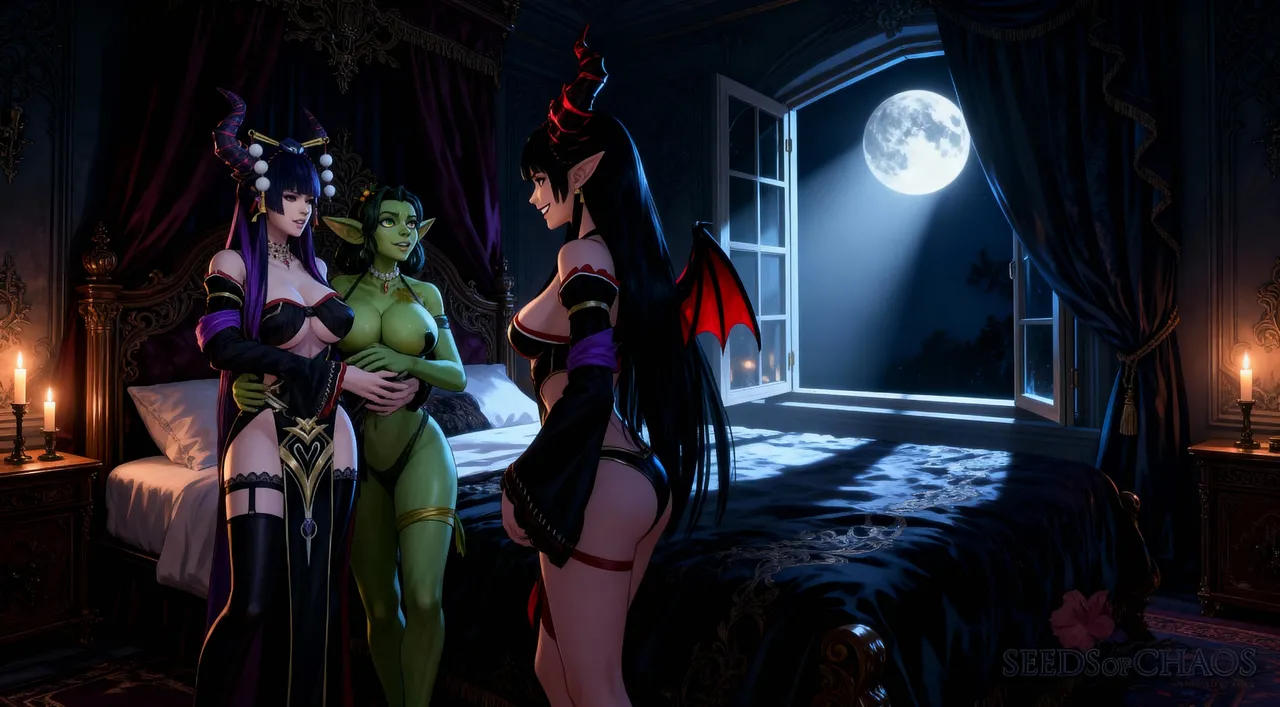 Raven Fantasy Girls page 4 full