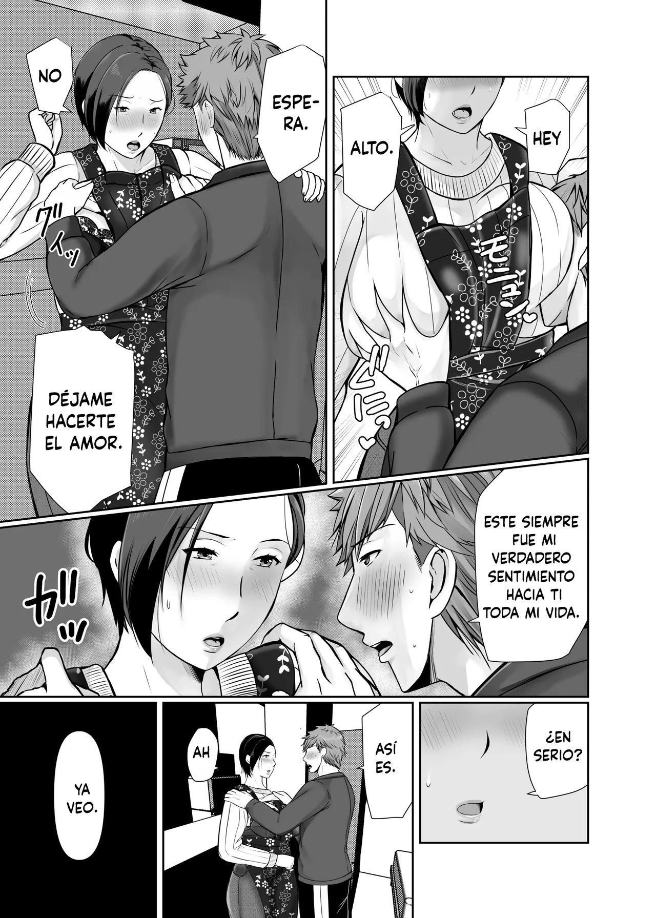 Hitorigurashi no Musuko ni Semararete page 10 full