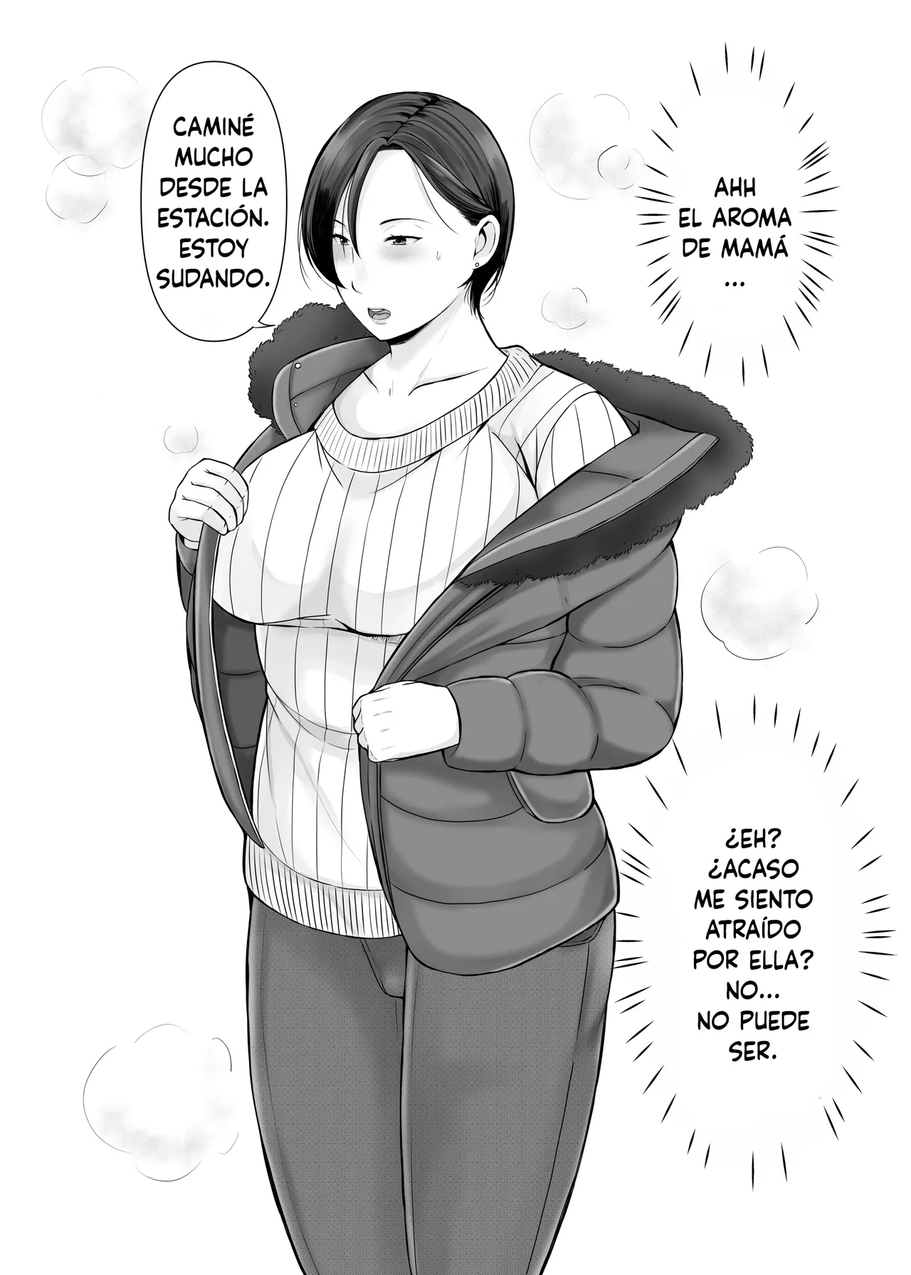 Hitorigurashi no Musuko ni Semararete page 4 full