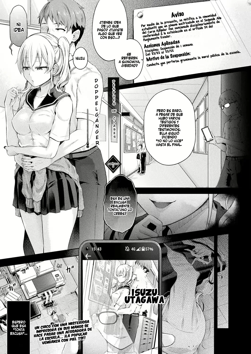 Houkago no Doppelganger Ch. 2 | Afterschool Doppelganger Ch. 2 page 1 full