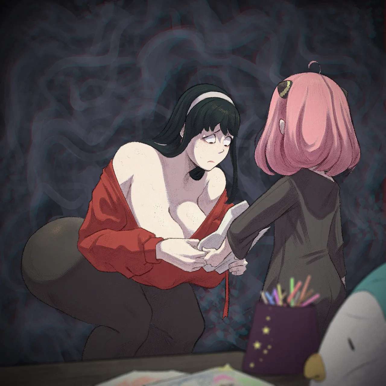 Spy X Family - Coming home early? Then that means... page 5 full