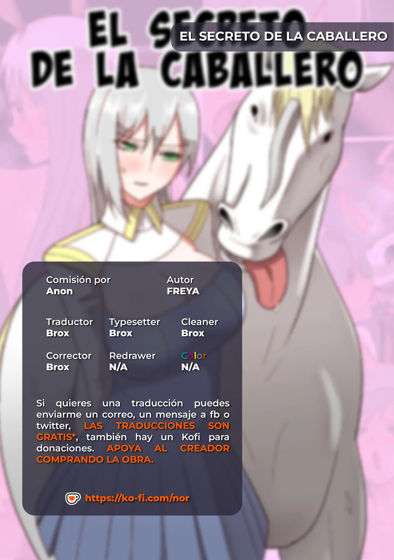 Onna Kishi no Himitsu | El secreto de la caballero page 1 full