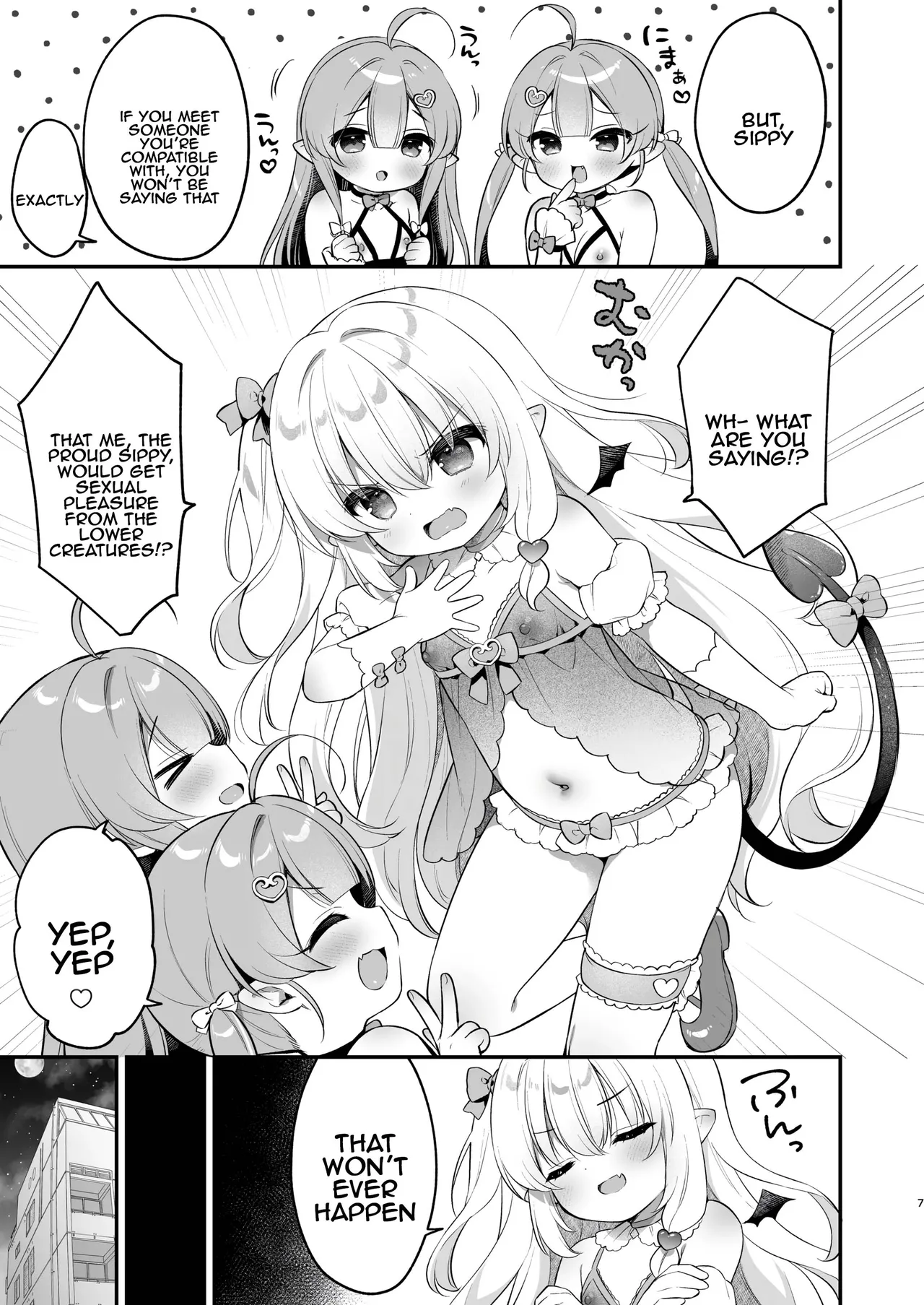 Makeru na Kouketsu Succubus-chan | Don't lose, noble succubus-chan page 7 full