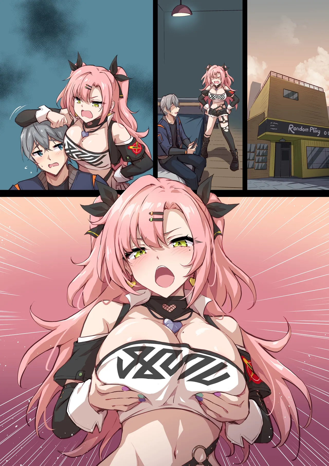 ゼンゼロ合同誌用の漫画チラ見せ page 5 full