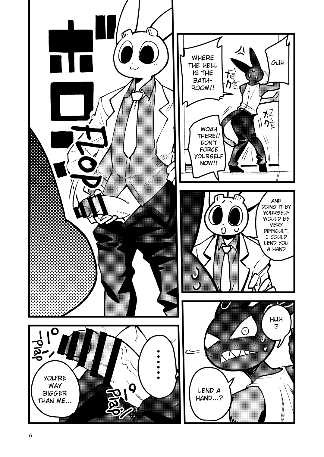 Turns out the drug Sebastion made, turned Gimlet horny page 5 full