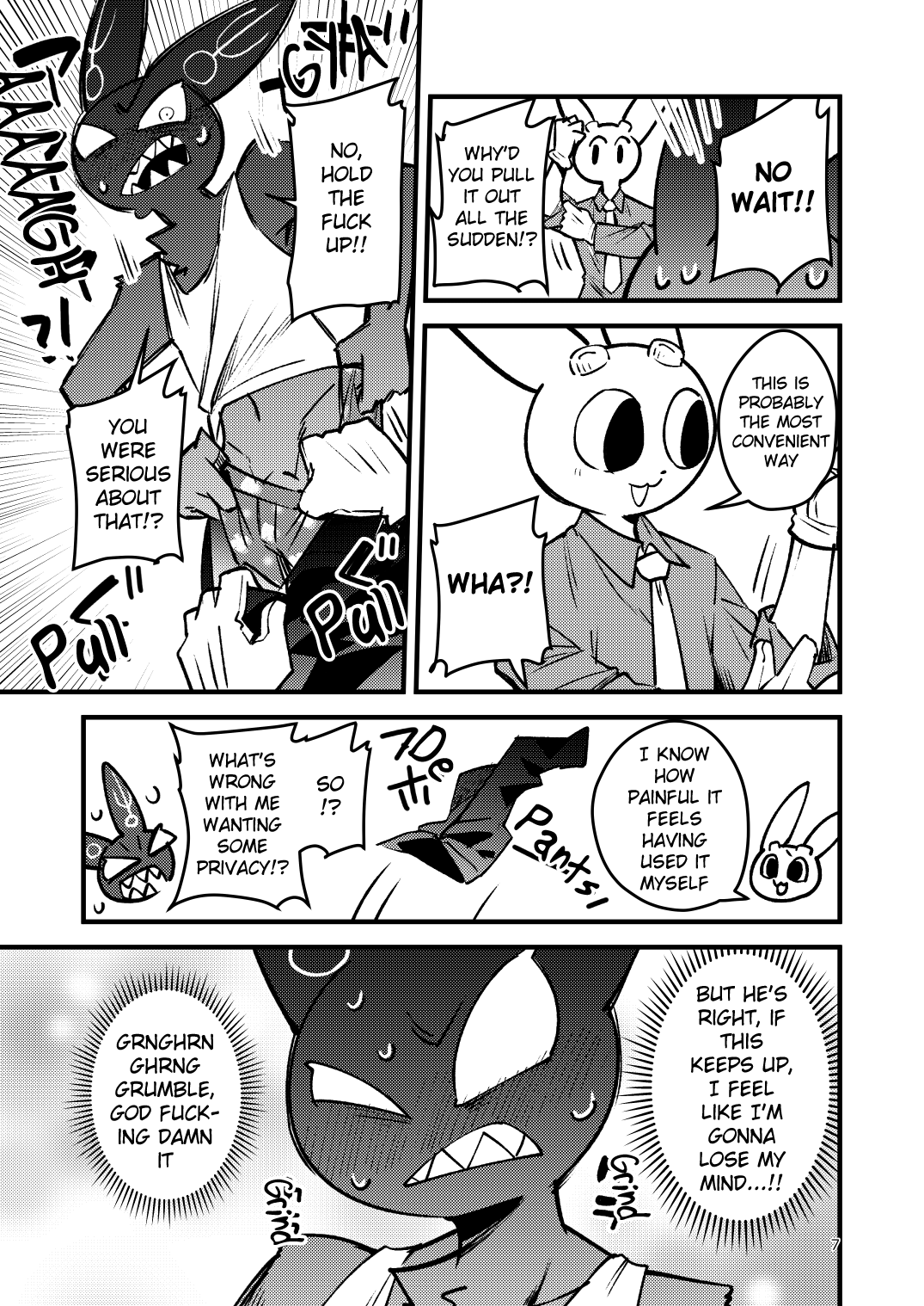 Turns out the drug Sebastion made, turned Gimlet horny page 6 full