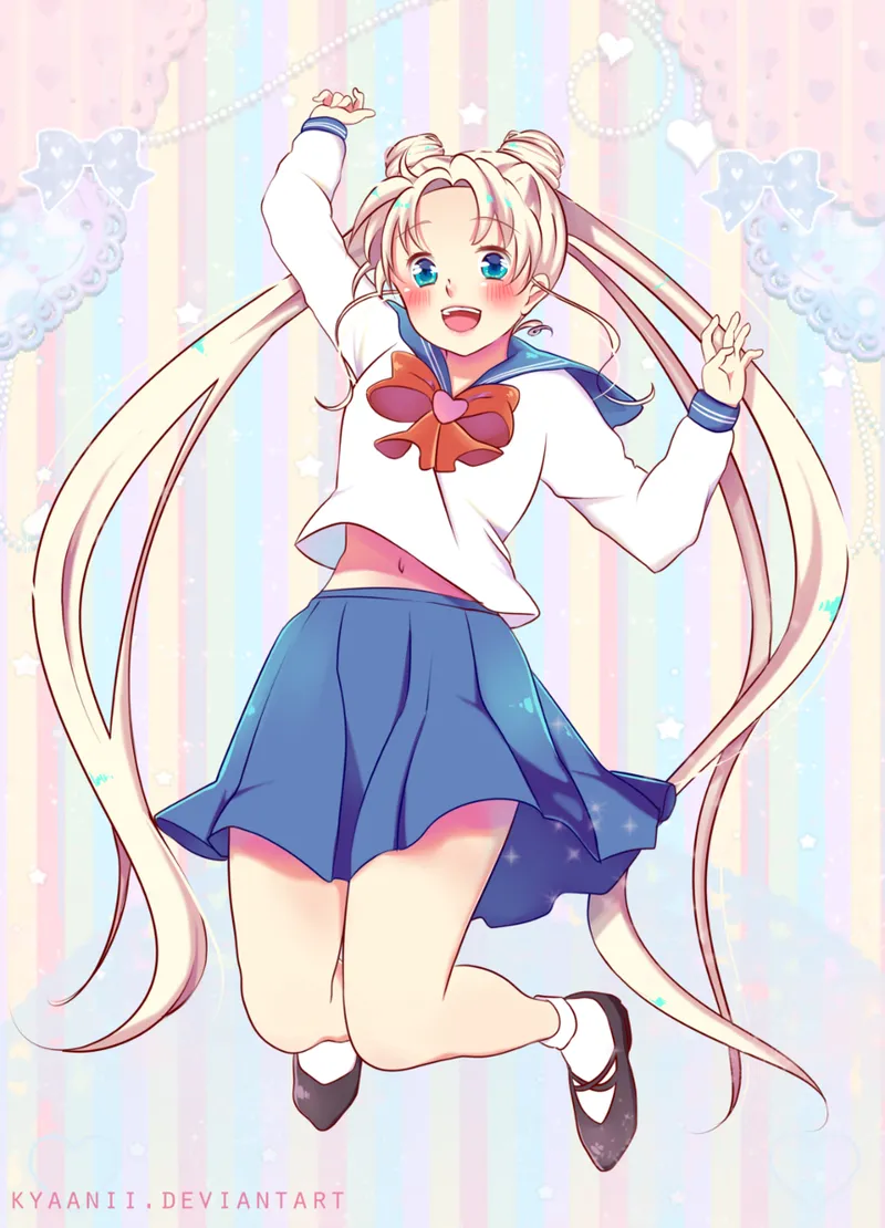 sailor moon and megaman art compilation page 9 full