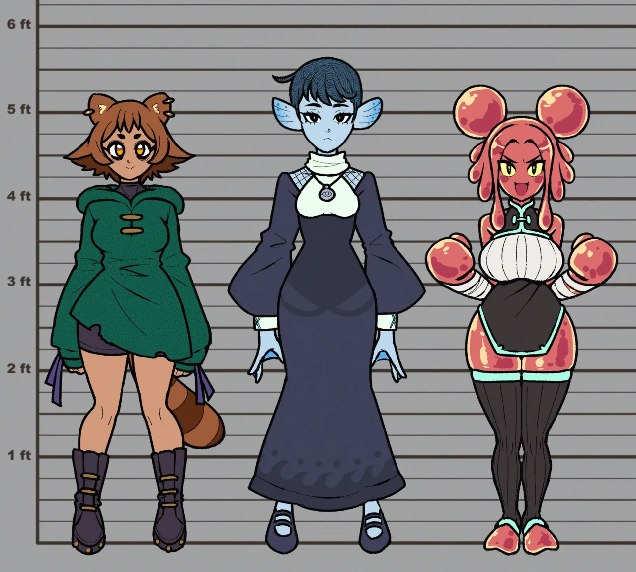 Monster Girls page 4 full