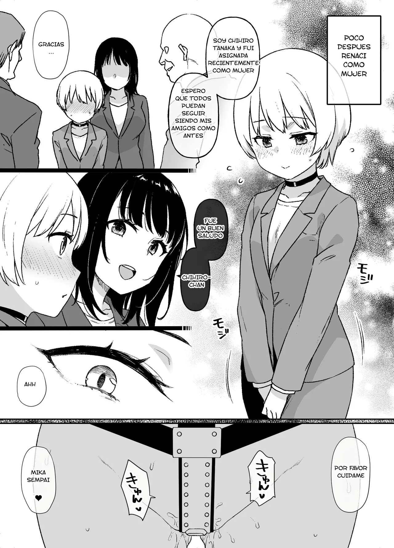 Nyotaika Seido no Aru Kaisha | Una empresa con un sistema de feminización page 7 full