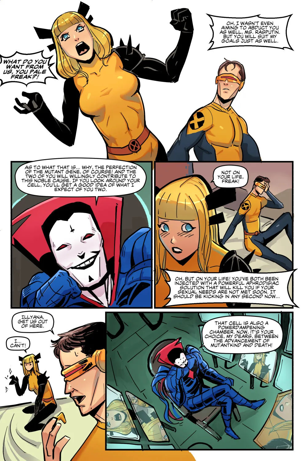 X-men: Placebo page 3 full